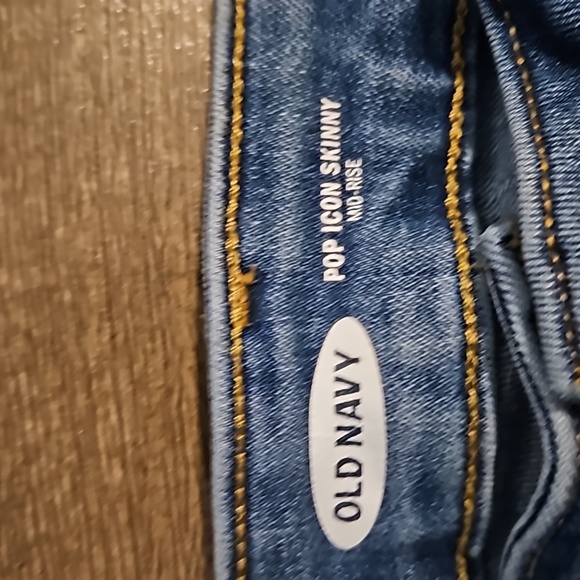 Old Navy Pop Icon Skinny Denim Jean Size 2 - Picture 2 of 9